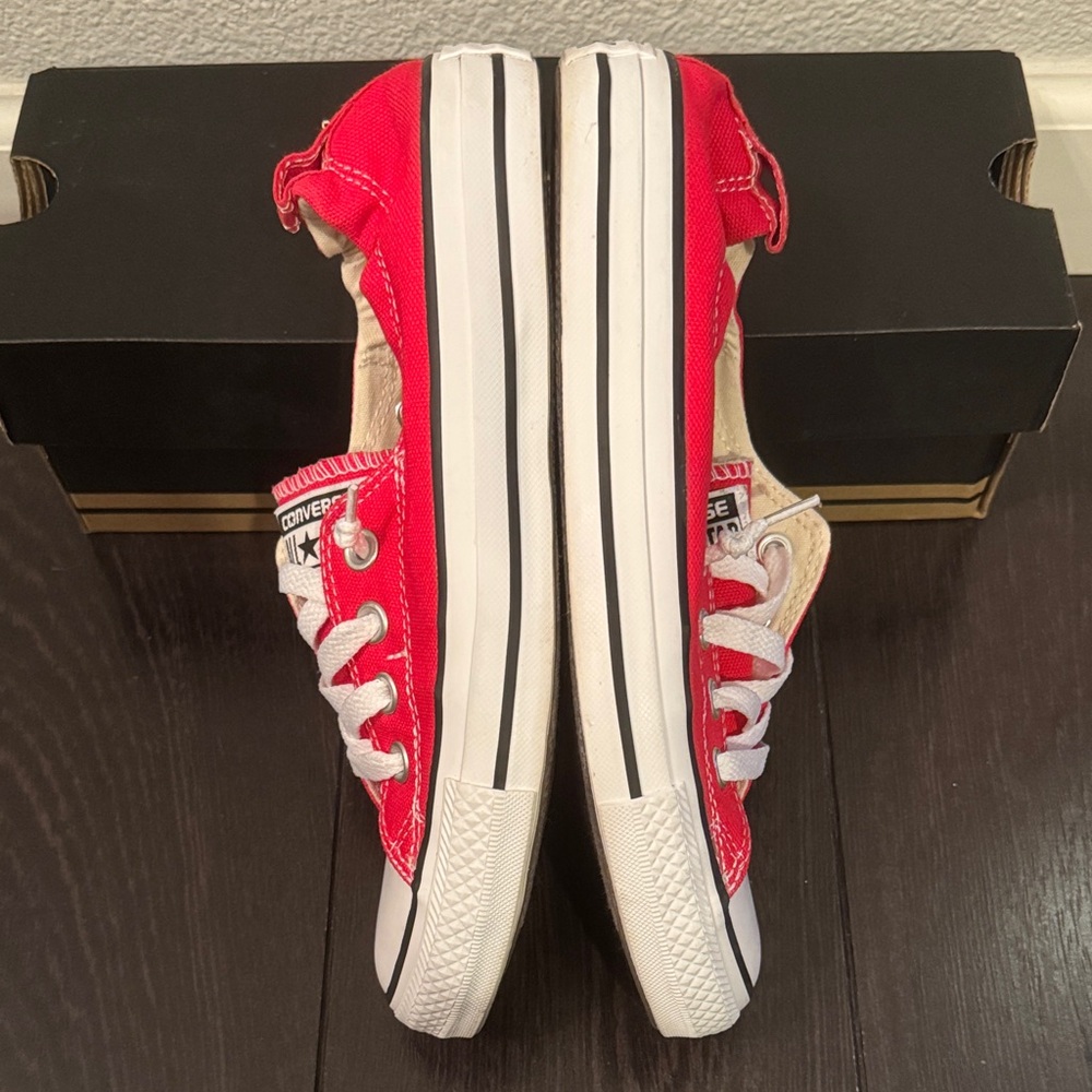 Converse Chuck Taylor Shoreline Varsity Red Slip On - Picture 5 of 7